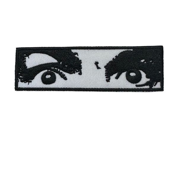 Psycho Eyes Hugo Chavez Manson Embroidered Patch - Picture 1 of 4